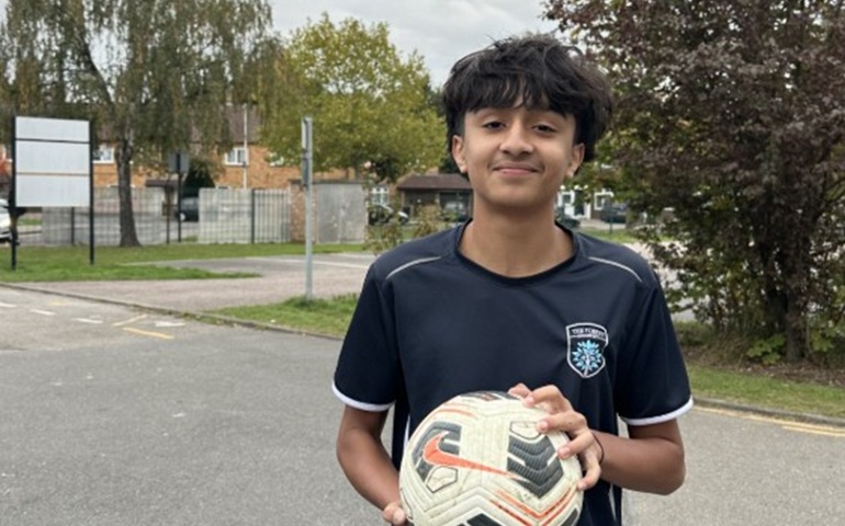 Year 9 Football Match v Trinity